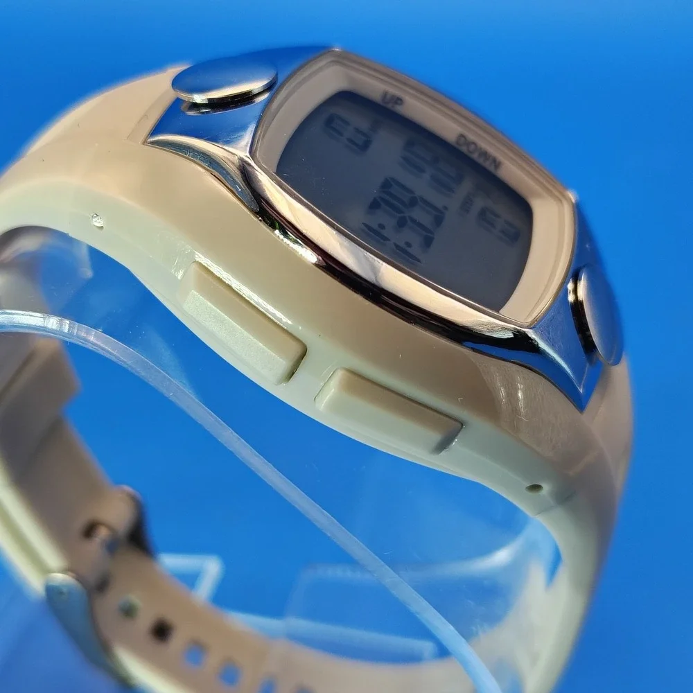 Vintage MEDLINE Sport 40mm Unisex Digital Step Tracker Pedometer‎ FITNESS Watch